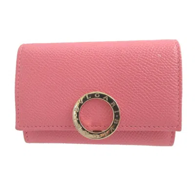 Pre-owned Bvlgari Leather Coin Purse/coin Case ()