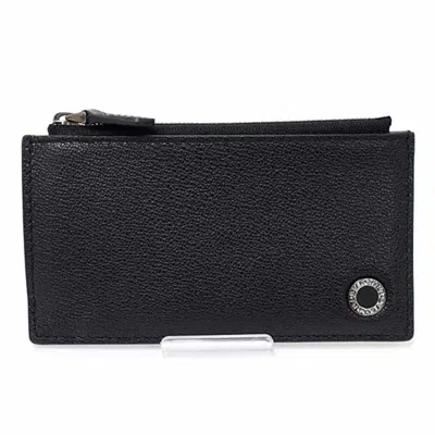 Pre-owned Bvlgari Leather Coin Purse/coin Case ()