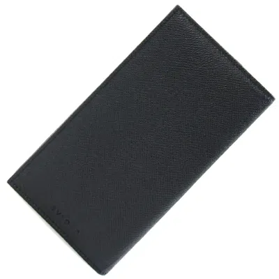 Pre-owned Bvlgari Leather Long Wallet (bi-fold) ()