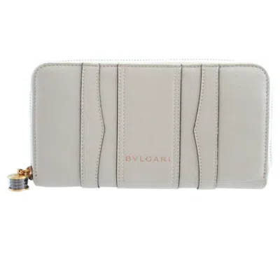 Pre-owned Bvlgari Leather Long Wallet (bi-fold) () In Multi