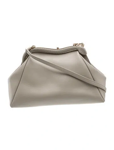 Pre-owned Bvlgari Leather Serpentine In Grey