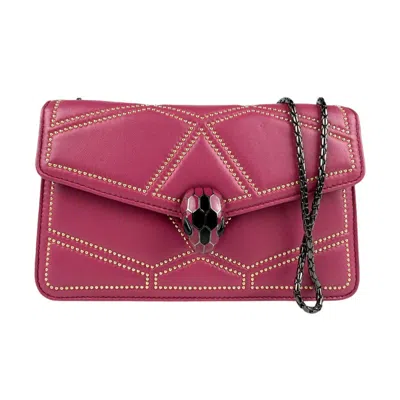 Pre-owned Bvlgari Leather Shoulder Bag ()