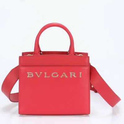 Pre-owned Bvlgari Leather Shoulder Bag Tote Bag ()