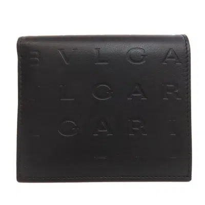 Pre-owned Bvlgari Leather Wallet (bi-fold) ()