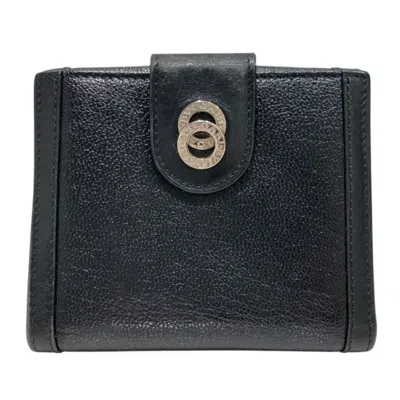 Pre-owned Bvlgari Leather Wallet (bi-fold) ()