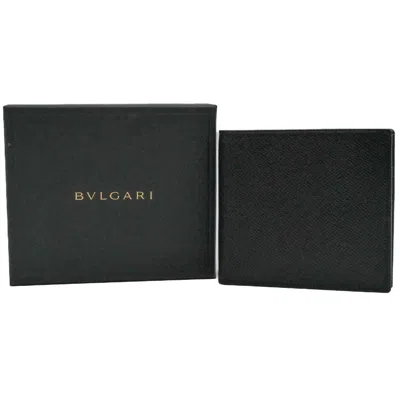 Pre-owned Bvlgari Leather Wallet (bi-fold) ()