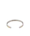 Bvlgari Logo Bracelet In Gray