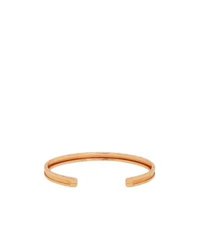 Bvlgari Logo Bracelet In Yellow