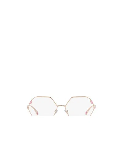 Bvlgari Logo Flat Mirror In White