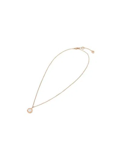Bvlgari Logo Necklace In Yellow