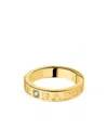 Bvlgari Yellow Gold And Diamond B. Zero1 Ring In Yellow