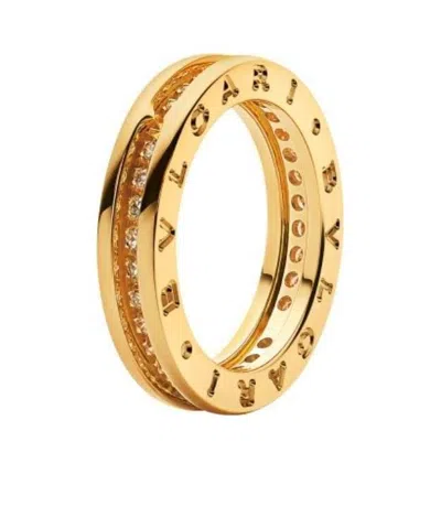 Bvlgari Yellow Gold And Diamond B. Zero1 Rock One-band Ring