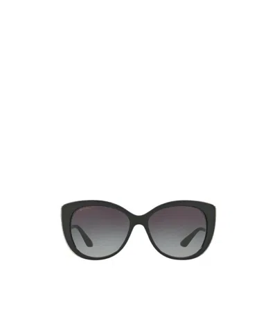 Bvlgari Logo Sunglasses In Black