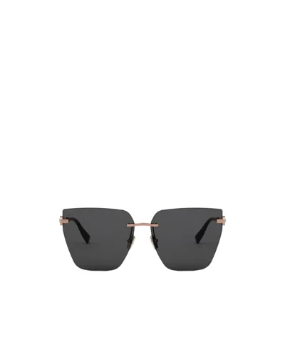 Bvlgari Logo Sunglasses In Black