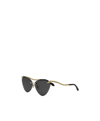 Bvlgari Logo Sunglasses In Black