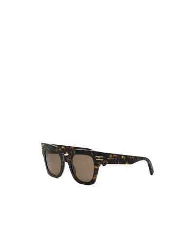 Bvlgari Logo Sunglasses In Black