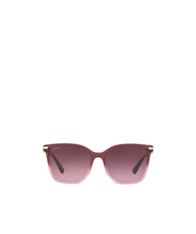 Bvlgari Logo Sunglasses In Pink