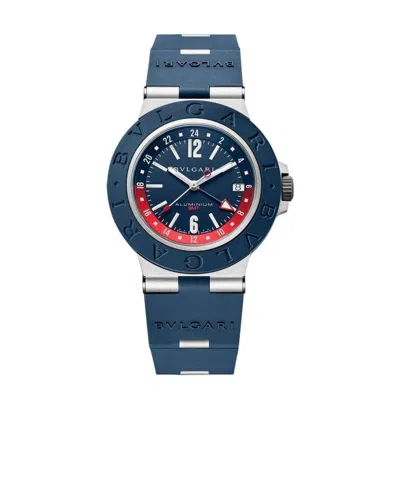 Bvlgari Logo Watch In Blue
