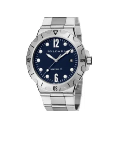 Bvlgari Logo Watch In Gray