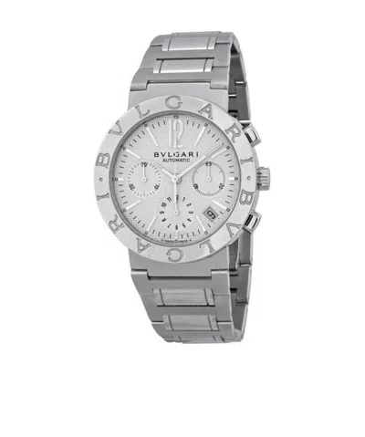 Bvlgari Logo Watch In Gray