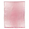 Bvlgari Logomania Lettere Maxi Silk Wool Stole In Pink