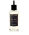 Bvlgari Man In Black Eau De Parfum 200ml Refill In Transparent