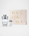 Bvlgari Man Rain Essence Eau De Parfum 2-piece Gift Set In Transparent