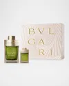 Bvlgari Man Wood Essence Eau De Parfum 2-piece Gift Set In Transparent