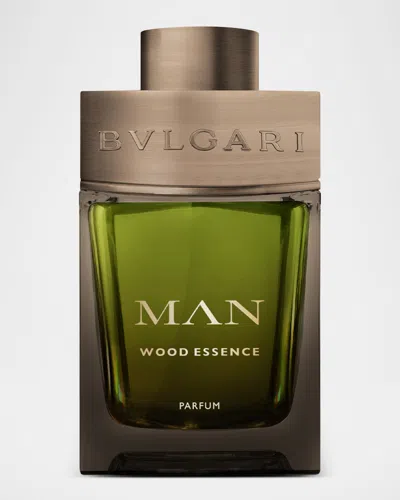 Bvlgari Man Wood Essence Parfum, 3.4 Oz. In Transparent