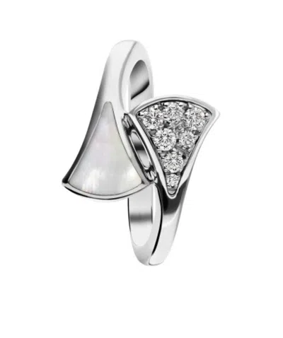 Bvlgari Masonry Ring In White