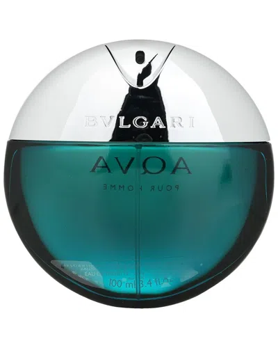 Bvlgari Men's 3.3oz Aqva Eau De Toilette Spray In Blue