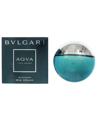 Bvlgari Men's 3.4oz Aqva Edt Spray In Transparent