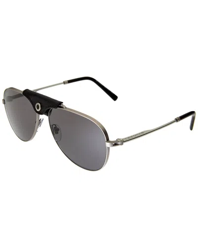 Bvlgari Men's 60mm Sunglasses In Silver