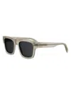 BVLGARI MEN'S B. ZERO1 52MM SQUARE SUNGLASSES