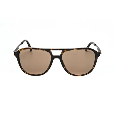 Bvlgari Men's Black Aviator Sunglasses 0bv7038-501/48-2 In Metallic