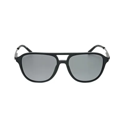 Bvlgari Men's Black Aviator Sunglasses 0bv7038-501/48-3