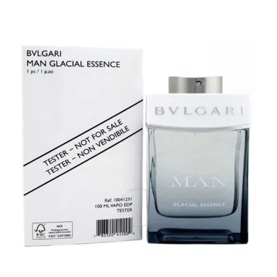 Bvlgari Men's Man Glacial Essence Edp Spray 3.4 oz (tester) Fragrances 783320412004 In White