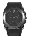 Bvlgari Men's Octo Watch (authentic Pre-loved) In Black