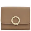 Bvlgari Mini Compact Leather Folding Wallet