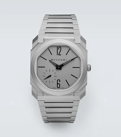 Bvlgari Octo Finissimo Watch In Silver