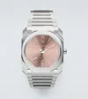 Bvlgari Steel Octo Finissimo Automatic Watch In Silver