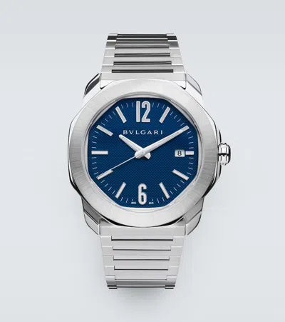 Bvlgari Octo Roma Watch In Silver