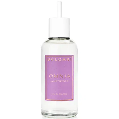 Bvlgari Omnia Amethyste Eau De Toilette 200ml Refill In Transparent