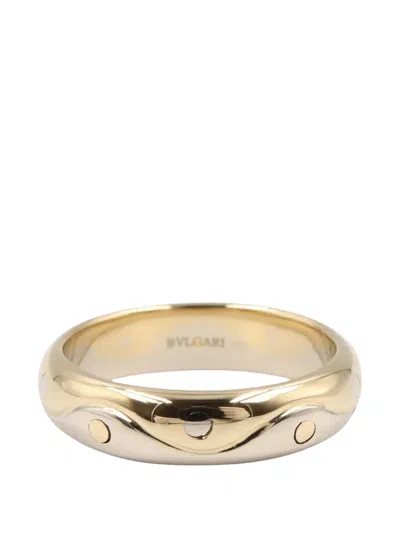 Pre-owned Bvlgari Onda Ring In Gold