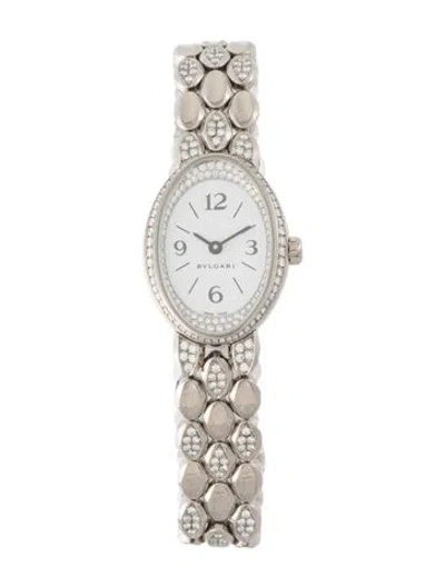 Pre-owned Bvlgari Ovale Watch, 20mm In Multi