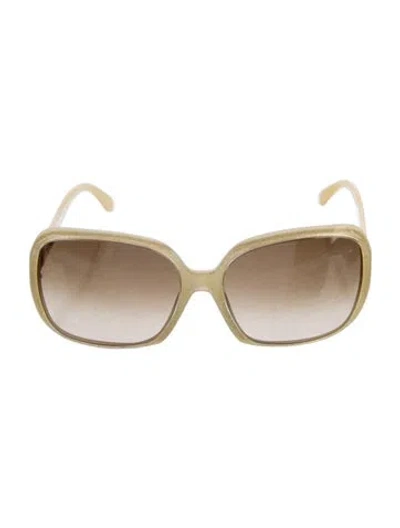 Pre-owned Bvlgari Oversize Gradient Sunglasses In Brown