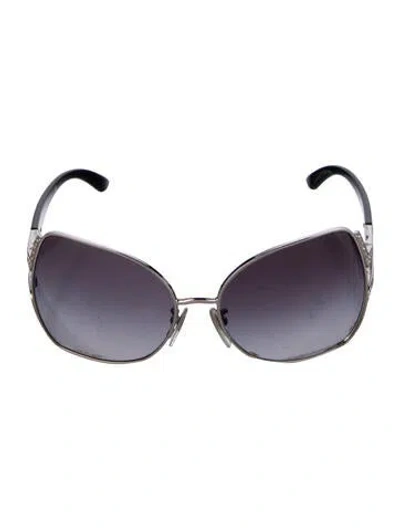 Pre-owned Bvlgari Oversize Gradient Sunglasses In Multi