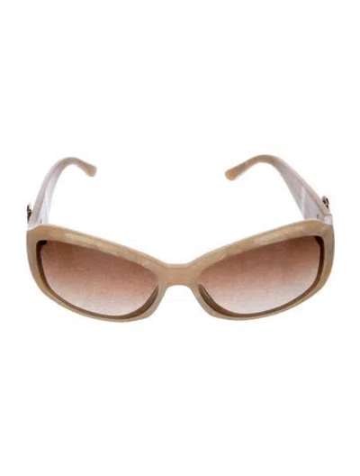Pre-owned Bvlgari Oversize Gradient Sunglasses In Neutrals