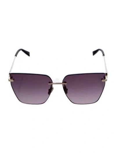 Pre-owned Bvlgari Oversize Gradient Sunglasses W/ Tags In Multi