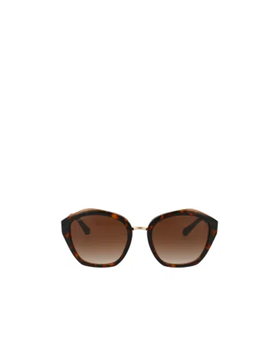 Bvlgari Oversized-frame Tortoiseshell Sunglasses In Brown